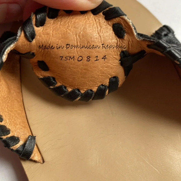 Jack‎ Rogers Liliana Slingback Sandals in Black Size 7.5 M - Picture 5 of 8